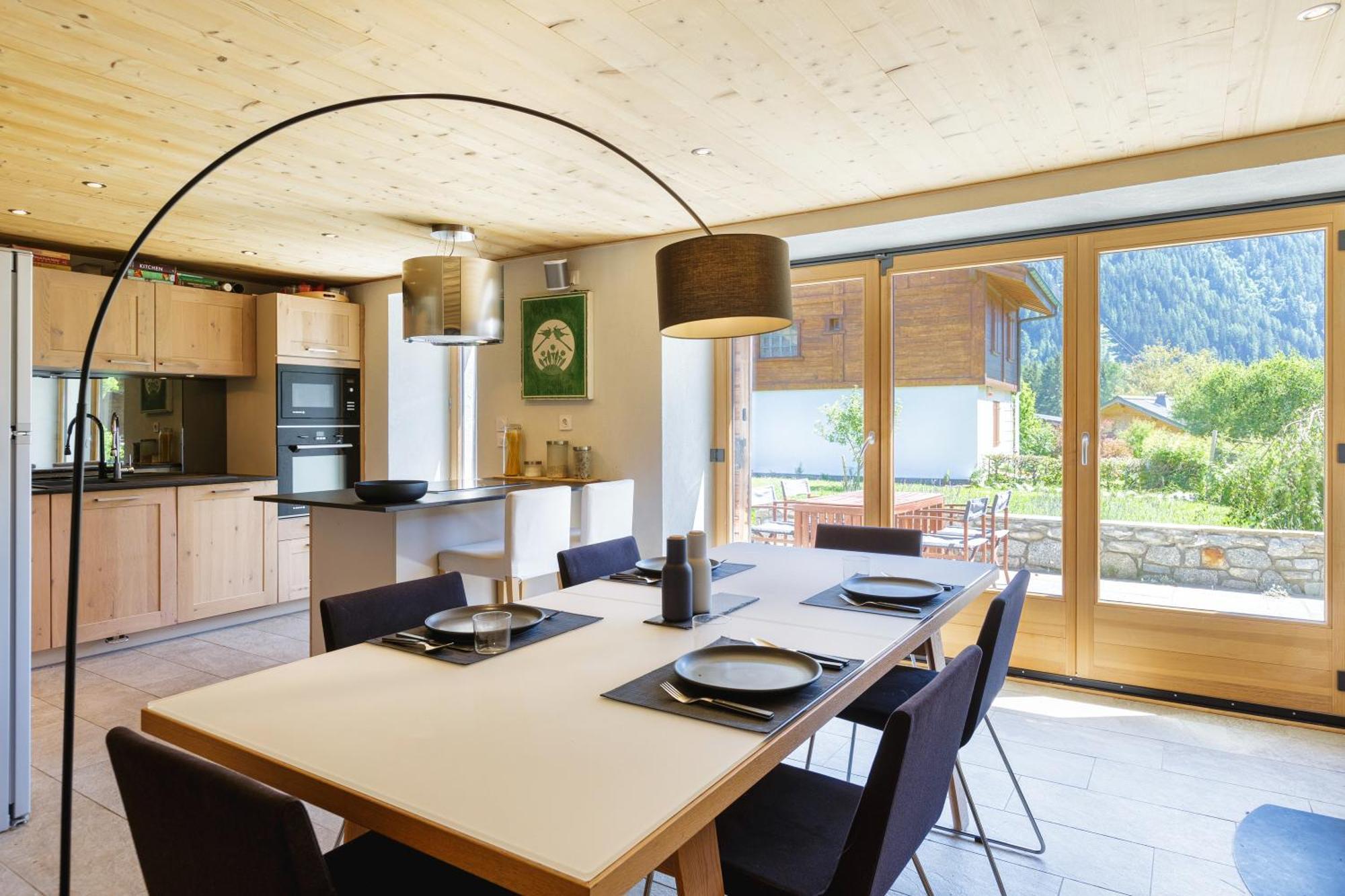 Chalet Plein Centre - Savoyard Moderne - Happy Rentals Chamonix Luaran gambar